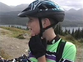 Dominic at Glen Garry Viewpoint West